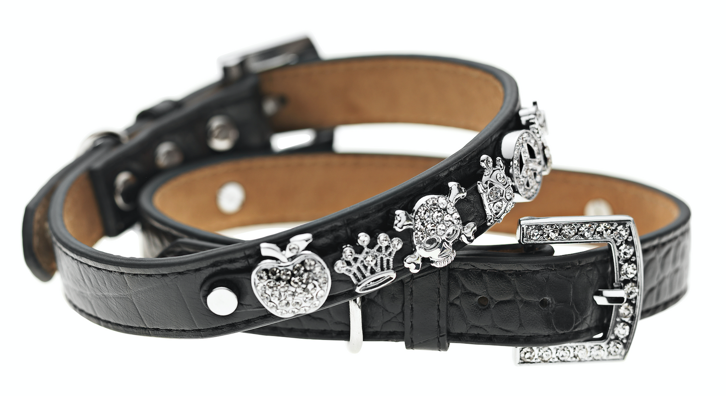 Puppy Black Verlet Collar